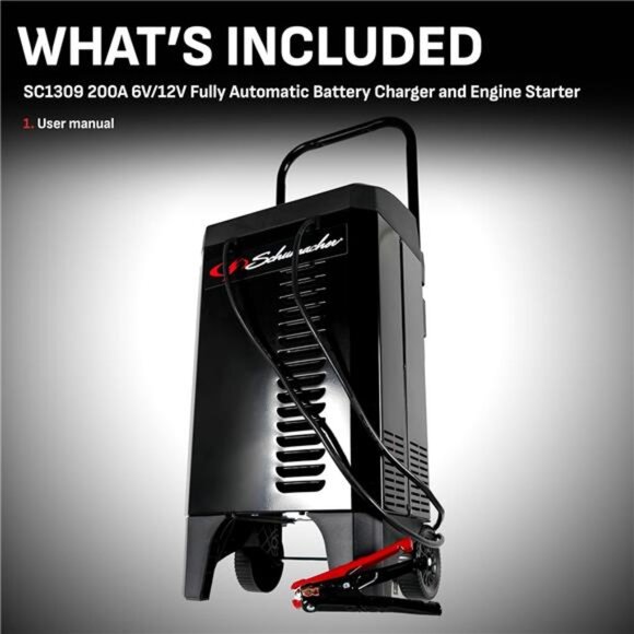 Electric Fully Automatic Wheeled Battery Charger and Engine Starter 6-in-1 - Picture 5 of 7